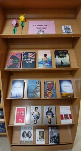 Literatūros paroda "Knygos apie moteris"